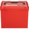 FISCHER L-BOXX FLB 374 tuščia dėžė įrankiams, raudona/juoda