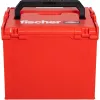 FISCHER L-BOXX FLB 374 tuščia dėžė įrankiams, raudona/juoda