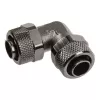 Adapter 90° 13/10mm į 13/10mm – nikelio juodos spalvos