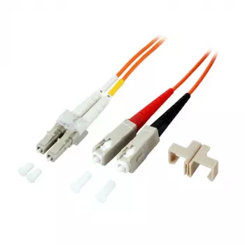 EFB-Elektronik Duplex Jumper LC-SC 50/125µm OM2 LSZH Orange 2.0mm 20m