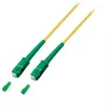 EFB Elektronik Simplex šviesolaidžio jungiamasis laidas SC/APC-SC/APC OS2, 3 m, geltonas