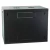 EFB 19 inch sieninis spintos korpusas 9U, fiksuotas, vienos sekcijos, RAL 9005, gylis 600 mm