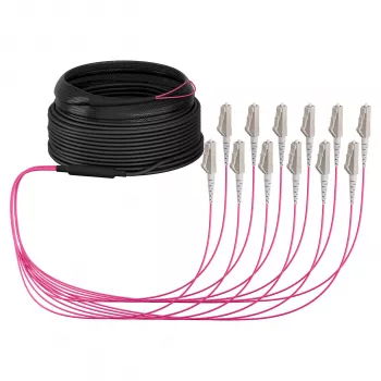 EFB Trunkkabel U-DQ(ZN)BH OM4 12G (1x12) LC-LC 40m Dca LSZH