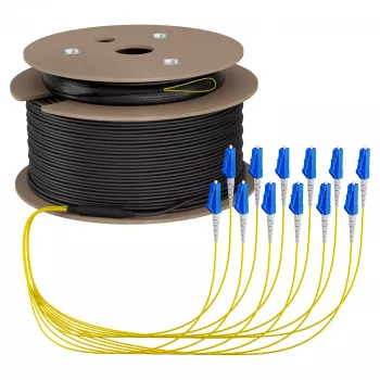 EFB Trunk Cable U-DQ(ZN)BH OS2 12E (1x12) LC-LC 70m Dca LSZH G657A1