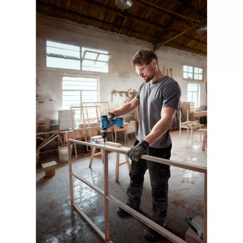 Bosch GSB 18V-25 Professional belaidis smūginis gręžtuvas/suktuvas, 18 V, mėlyna/juoda, be akumuliatoriaus