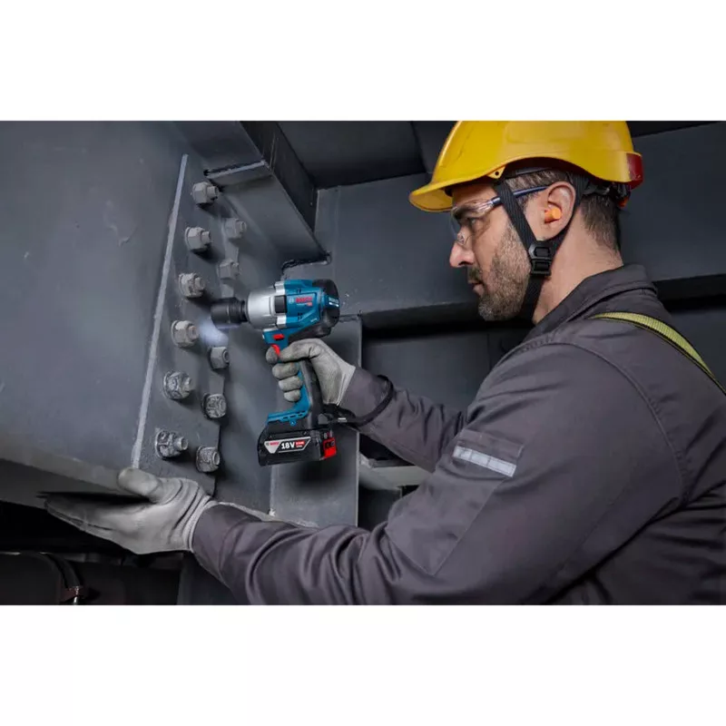 Bosch GDS 18V-780 Professional belaidis smūginis suktuvas, mėlynas, be akumuliatoriaus (06019P4003)