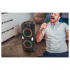 MEDION PE-1 Pure Party Speaker Black - Bluetooth 5.0, 40W RMS, 2x 6,5 inch Speakers, Karaoke, TWS, LED Lights, Power Bank