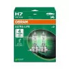 Osram H7 Ultra Life 2 vnt. Halogeniniai priekinių žibintų lemputės 12V 55W