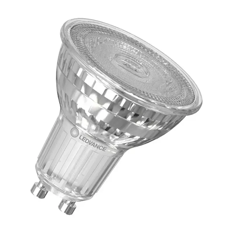 OSRAM PAR16 50 4,5W 827 GU10 LED Reflector Lamp, 350 lm, 1800-2700 K, Dim-to-Warm, Dimmable