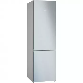 SIEMENS KG39N2LCF iQ300 Šaldytuvas-Šaldiklis, Nerūdijančio Plieno, 363 L Bendras Naudingas Tūris, NoFrost, VitaFresh, LED Apšvietimas, Energijos Klasė C