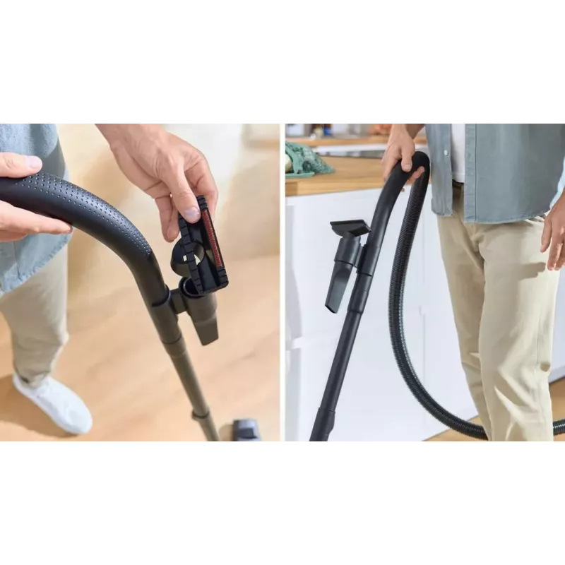 Bosch BGL38WH2 Dulkių Siurblys Su Maišeliu, 600W, Baltas/Anthracitas