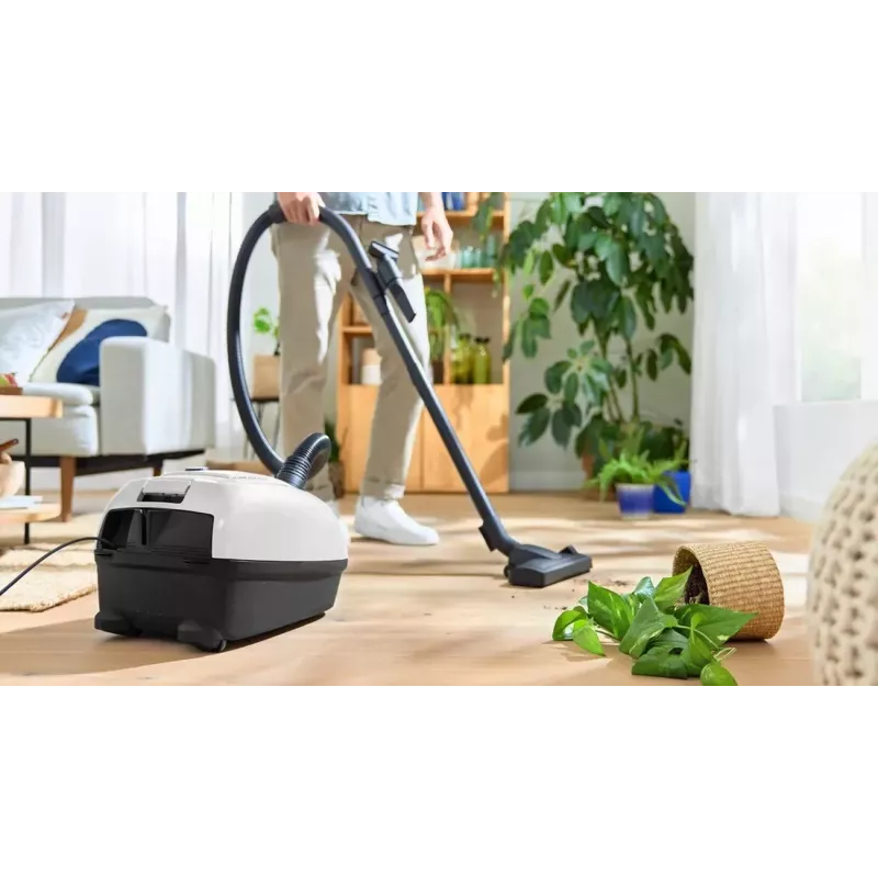 Bosch BGL38WH2 Dulkių Siurblys Su Maišeliu, 600W, Baltas/Anthracitas