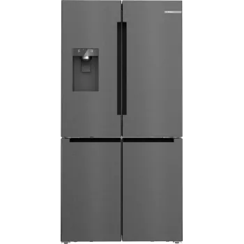 Bosch KFI96AXEA Įmontuojamas Šaldytuvas-Šaldiklis su NoFrost, 380L, C Energijos Klasė, Baltas