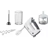 Bosch MFQ37480 ErgoMixx rankinis plaktuvas, 750 W, baltas/pilkas