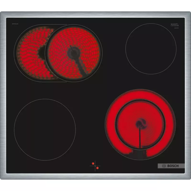 Bosch HND211LB2 Juodas įmontuojamas orkaitės ir indukcinės kaitlentės rinkinys (HEF113BB0 + NKN645GA2E)