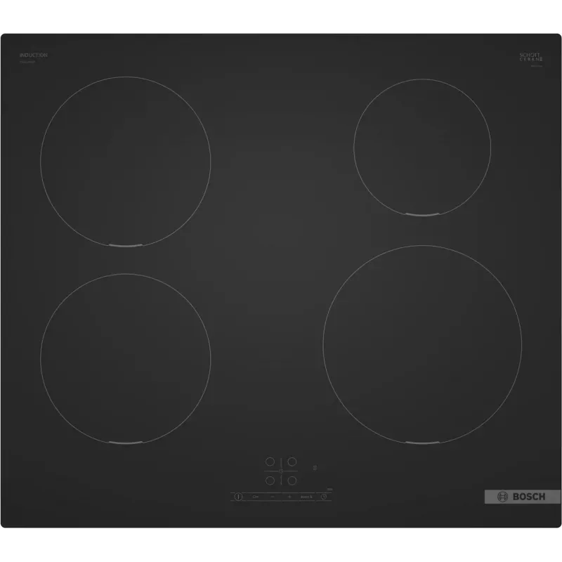 Bosch PIE61ABB5E Indukcinė kaitlentė 4 zonos TouchSelect juoda