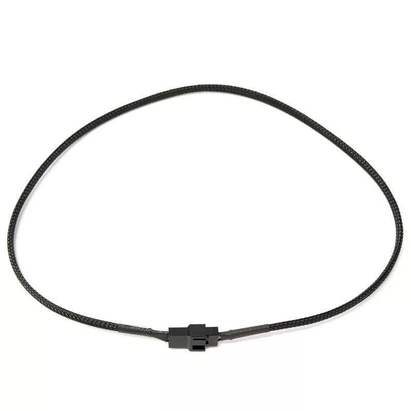 Watercool 4-Pin PWM ilginimo laidas, juodas - 30cm
