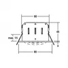 BRUMBERG INDIWO LED Recessed Spotlight Round White 6W 3000K 350mA Swivelling