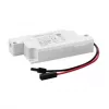 Brumberg 39353073 DAMITA LED lubinis prožektorius apvalus baltas 6W 230V IP65 pasukamas fazinis reguliuojamas 3000K šilta balta