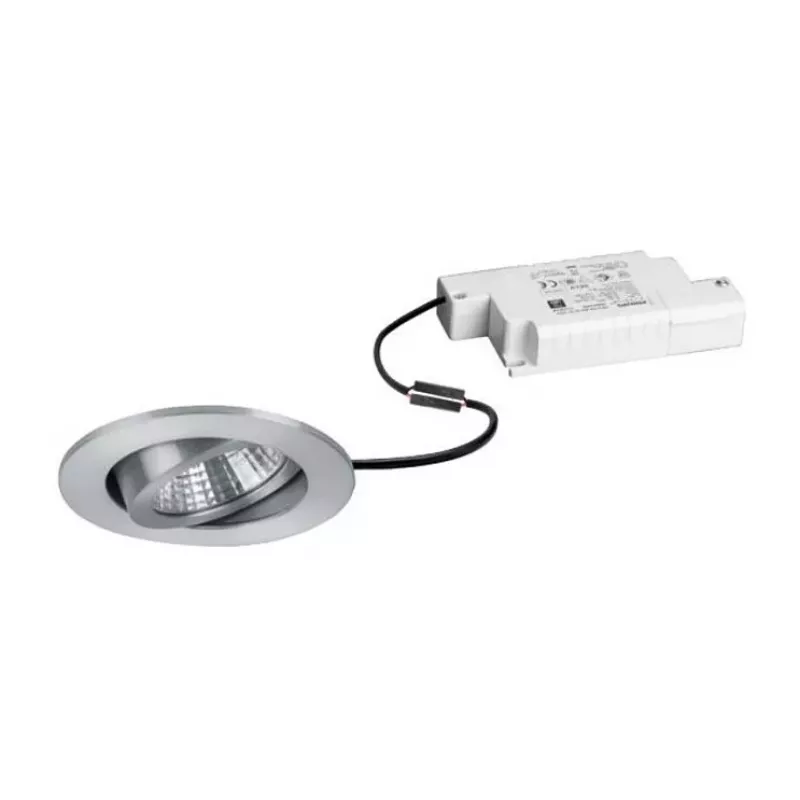 BRUMBERG DAMITA LED Įleidžiamas Prožektorius Rinkinys Apvalus Aliuminis 6W 230V IP65 Sukiojamas Fazinis Dimmable 3000K