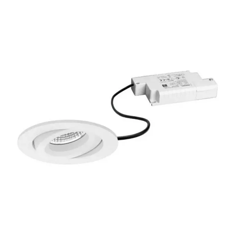 Brumberg 39378173 LED prožektorių rinkinys BB34 apvalus baltas 830 fazinis 7W 230V pasukamas