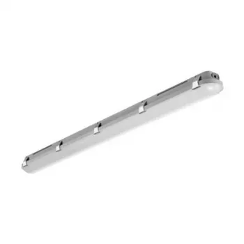 Brumberg 78014114 HUMID ONE Stačiakampis drėgmei atsparus LED šviestuvas 38W 4000K Pilkas IP65 Įjungta/išjungta