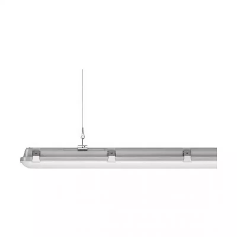 Brumberg 78015114 HUMID ONE LED drėgmei atsparus šviestuvas stačiakampis pilkas 4000K 50W 230V IP65 On/Off