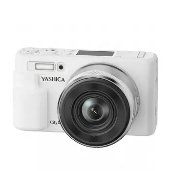 Yashica City 200 White vienkartinė kamera su 27 kadrais