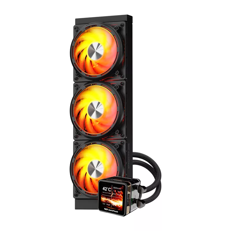 Darkflash DE360 CPU vandeninis aušinimas, juodas