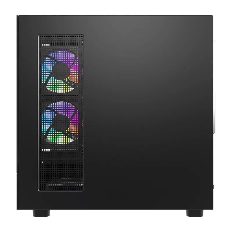 DarkFlash DS950 Mid-Tower Computer Case (Black) su 6 iš anksto sumontuotais ARGB ventiliatoriais