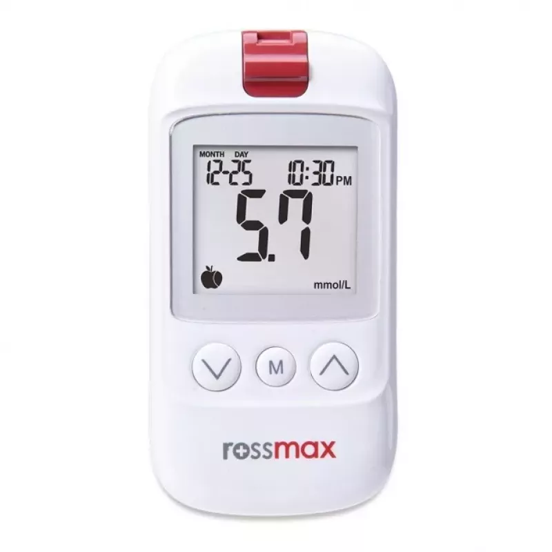 ROSSMAX HS200 BT kraujo gliukozės matuoklis su Bluetooth