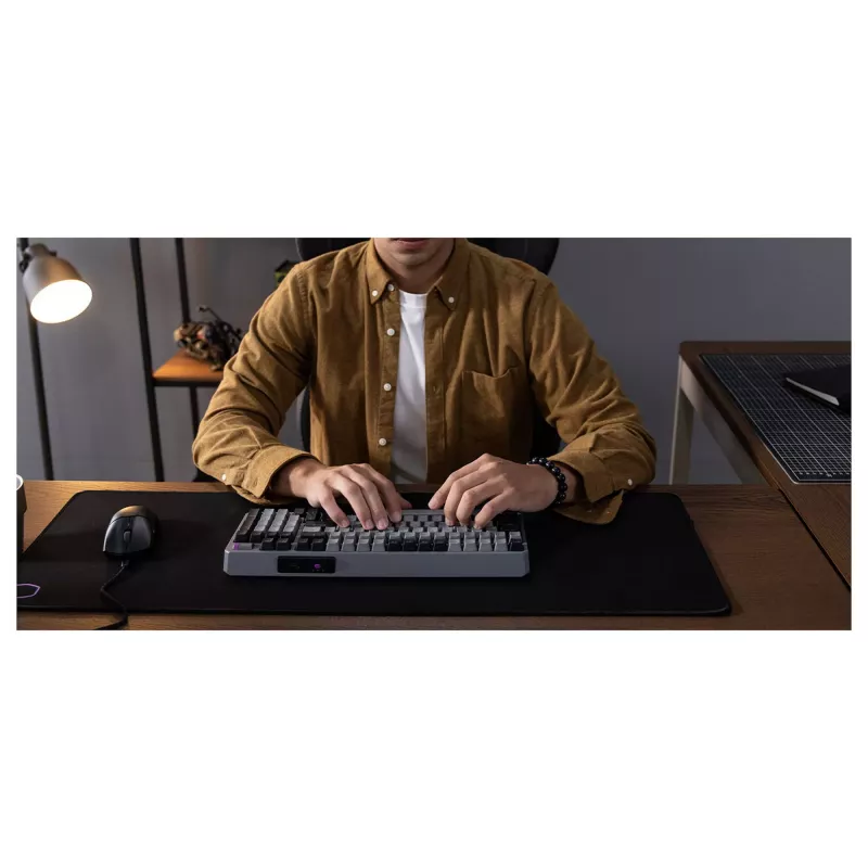 Cooler Master MK770 belaidė mechaninė klaviatūra, prancūziška QWERTY ISO (99 klavišų, Kailh Box V2 Red, RGB, tamsiai pilka)