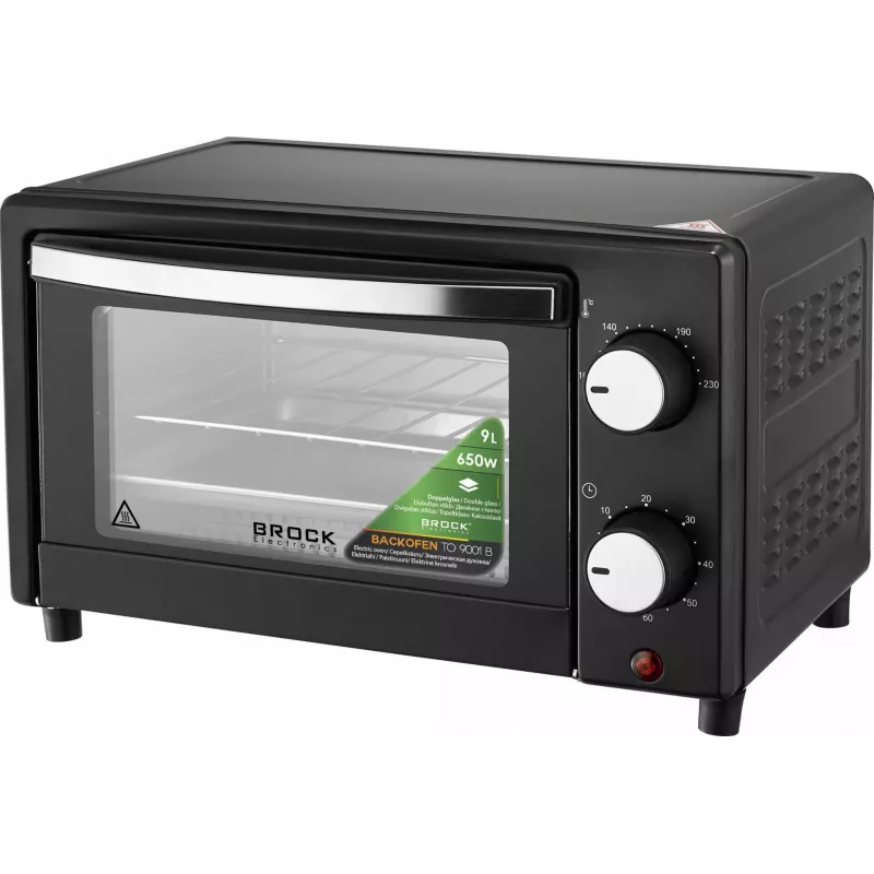 Brock TO 9001 B Orkaitė Skrudintuvė 9L 900W Juoda