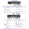 HP Renewed ProDesk 400 G2 DM Mini Desktop PC, Intel Core i3-6100T, 8GB RAM, 128GB SSD, Windows 11 Home, Grade B