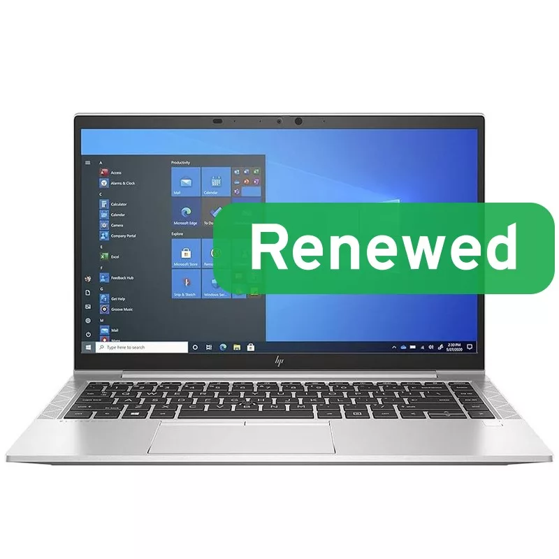 HP Renewed Grade A EliteBook 840 G8 14 colių nešiojamas kompiuteris - Intel Core i5-1135G7, 16GB RAM, 256GB SSD, Intel Iris Xe Graphics, Windows 11 Pro, Šiaurės klaviatūra
