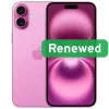 Apple Renewed Grade B iPhone 16 Plus 128 GB Pink