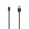 SEEK TOTI USB-A į Lightning, 2m PVC duomenų kabelis 2A (ne-MFI), juodas