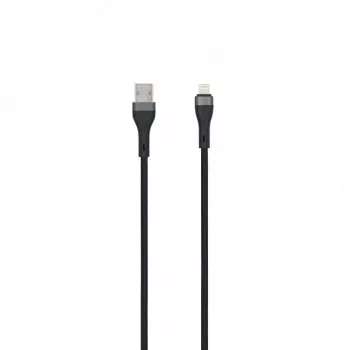 SEEK TOTI USB-A į Lightning 2m Pintas Laidas 2A (Ne MFI) Juodas