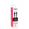 SEEK TOTI USB-A į Lightning 2m Pintas Laidas 2A (Ne MFI) Juodas