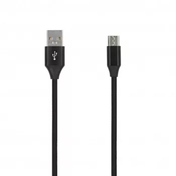 SEEK TOTI USB A į Micro USB, 2m Pintas Laidas 2A, Juodas