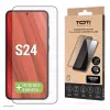 TOTI PREMIUM Premium Tempered Glass 3D Screen Protector Full Cover Samsung Galaxy S24/S25