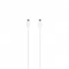 SEEK TOTI 20W Type-C PD sieninis greitasis įkroviklis su Type-C į Type-C 1 m PVC duomenų kabeliu 3A, baltas