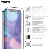 TOTI PREMIUM Premium Tempered Screen Protector Glass 3D Full Cover, skirta Apple iPhone 16