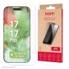 TOTI Grūdinto stiklo 2D ekrano apsauga Full Cover, skirta iPhone 17/16 Pro, permatoma
