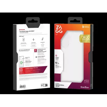 ZAGG Protection Bundle for Samsung Galaxy A56: Dėklas ir ekrano apsauga