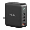 MINIX NEO-P165 GaN sieninis įkroviklis su 3x USB-C ir 1x USB-A prievadais, 165W