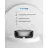 RENPHO Eyeris View akių masažuoklis su šiluma, oro kompresija, vibracija, Bluetooth, USB-C, sulankstomas, pilkas