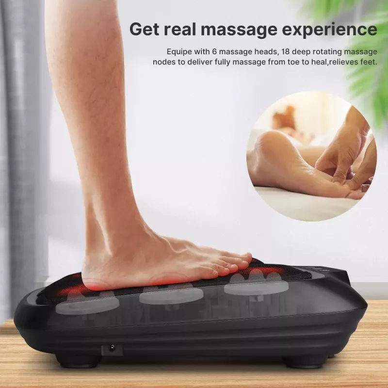 RENPHO Shiatsu Foot Sole Massager FM062 - Juoda/Pilka
