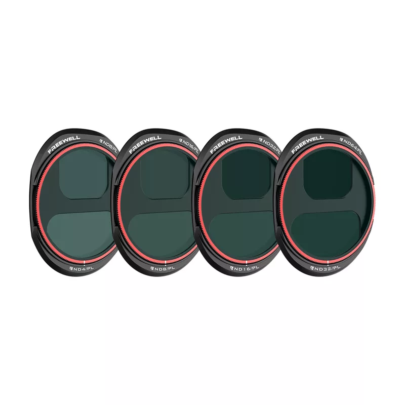 FREEWELL filtrų rinkinys DJI Mavic 4 Pro ND/PL Bright Day (4 vnt.)