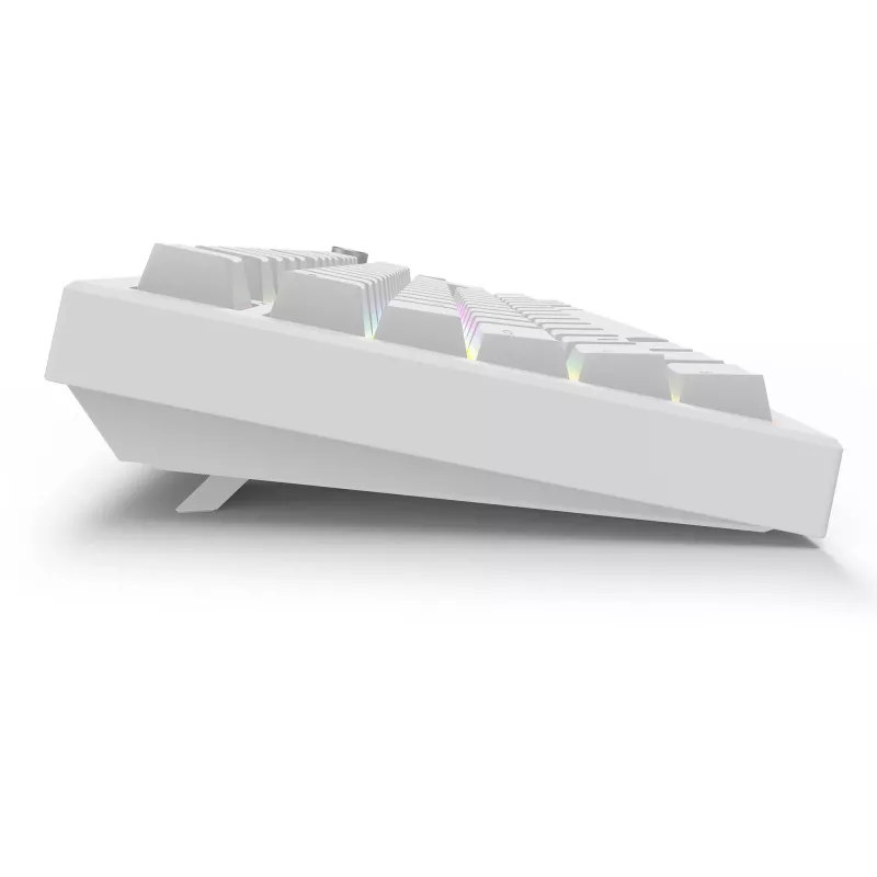 Sharkoon SGK55W SKILLER belaidė žaidimų klaviatūra, 75% išdėstymas, PBT klavišai, balta